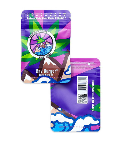 Bay Burger Early Version fem (Delicious Seeds) семена конопли — изображение 2